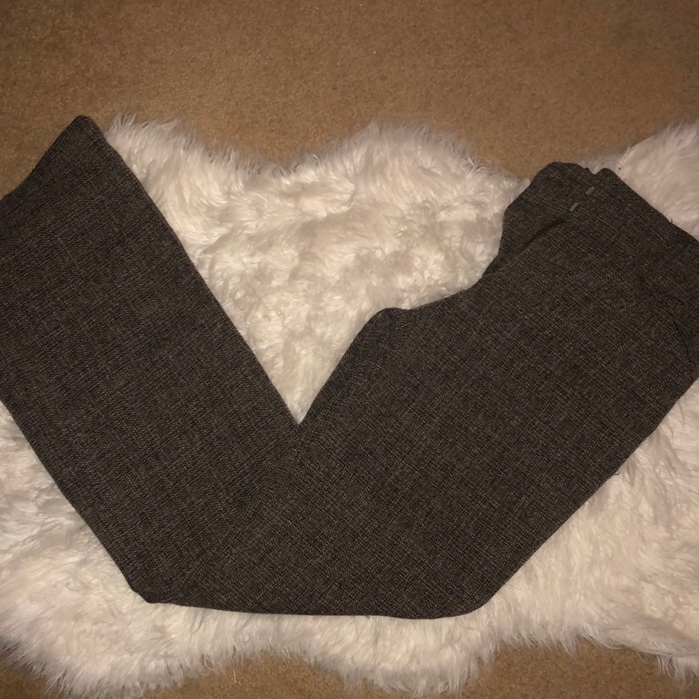 Brown tweed pants